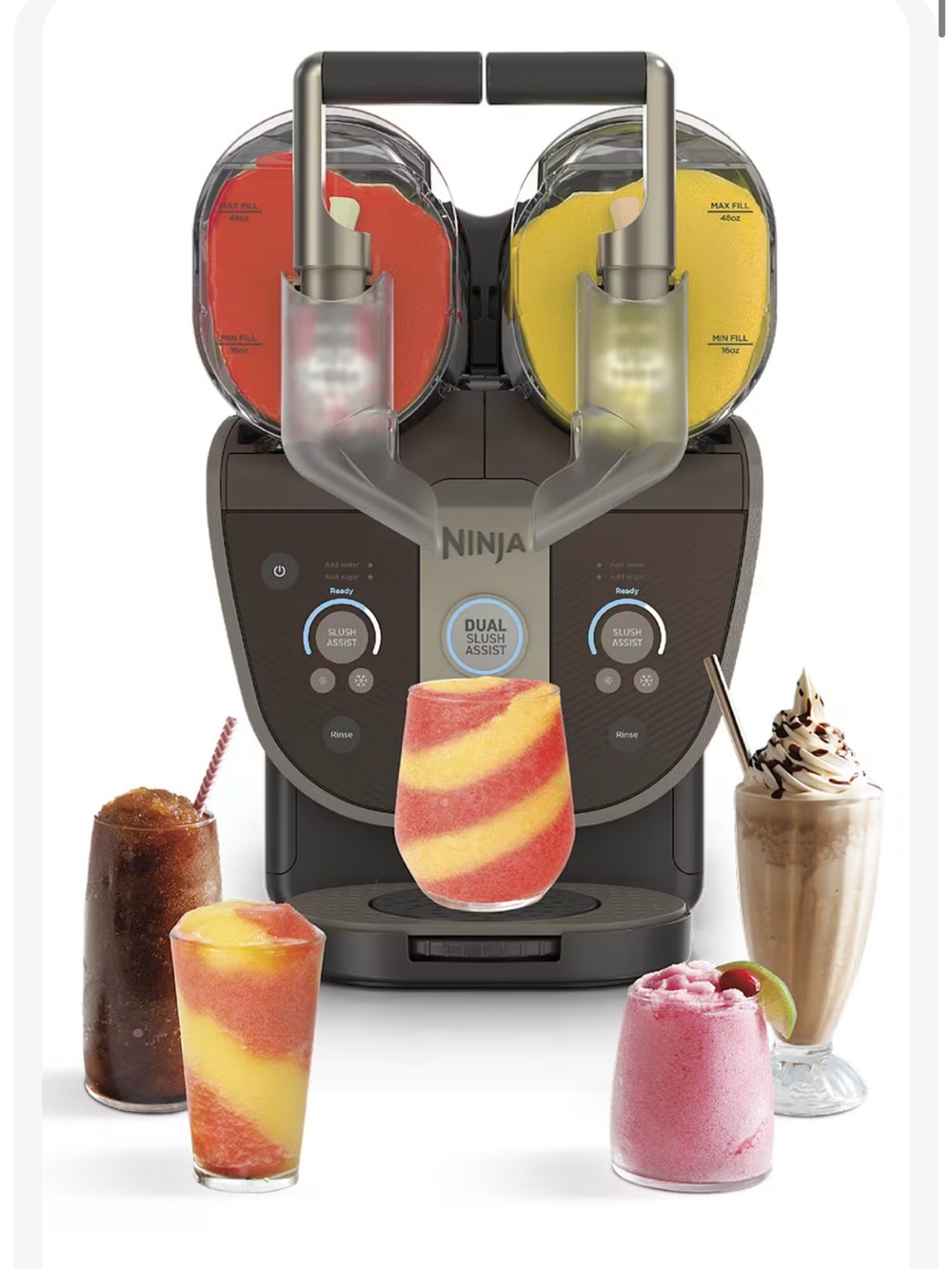 Ninja™ SLUSHi™ Twist Slushie Machine in Taupe, 10+ Servings